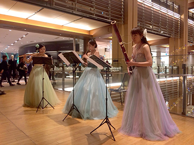 生演奏 デパート