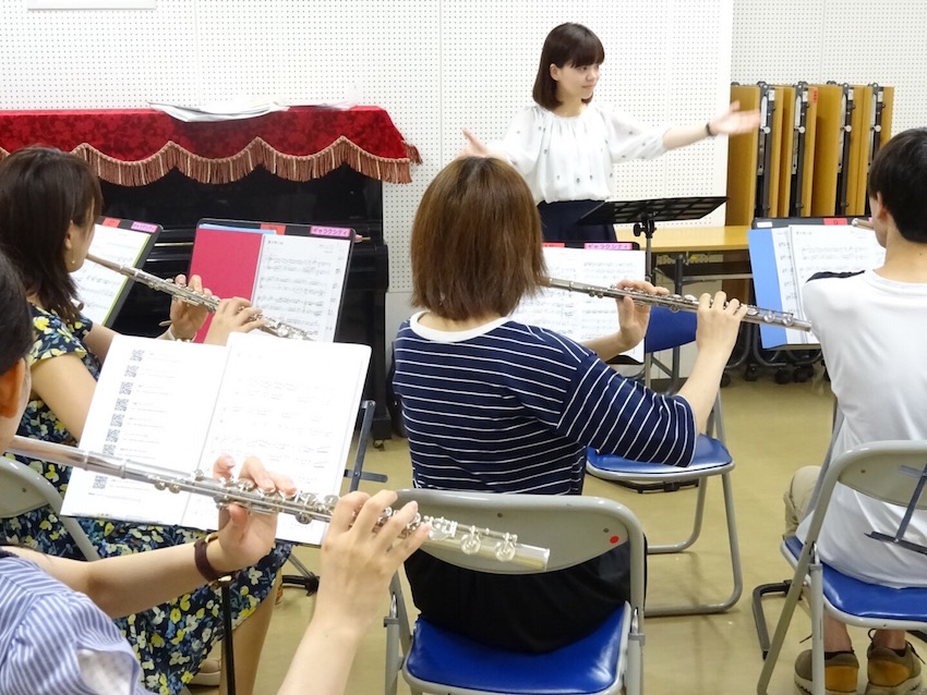 フルートアンサンブル 合奏