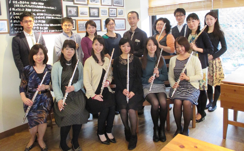 フルートアンサンブル 合奏